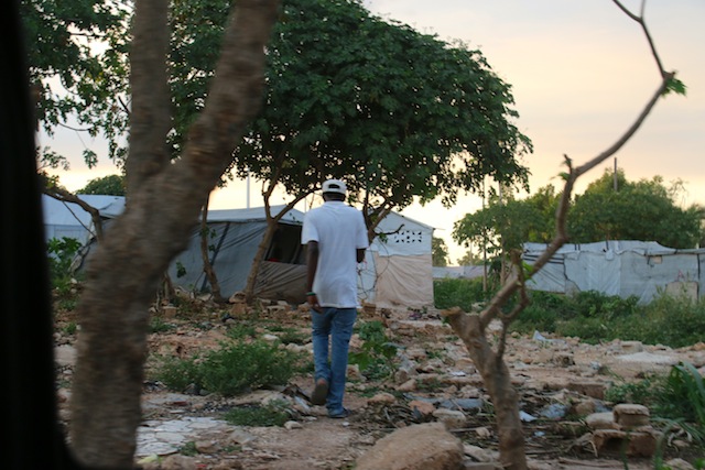 tent cities remain nearly 4 years after the January 2010 earthquake...